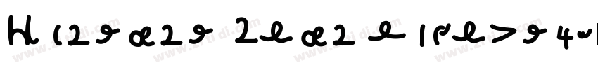 Hisense Sans Alfabet字体转换